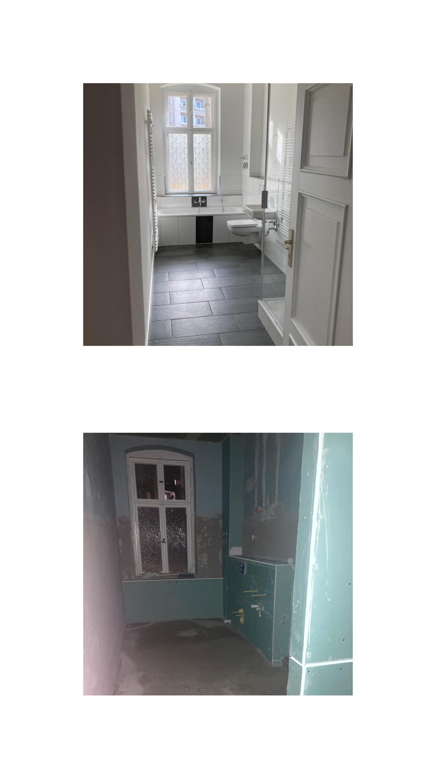 Trockenbau Wand und Decke im Bau